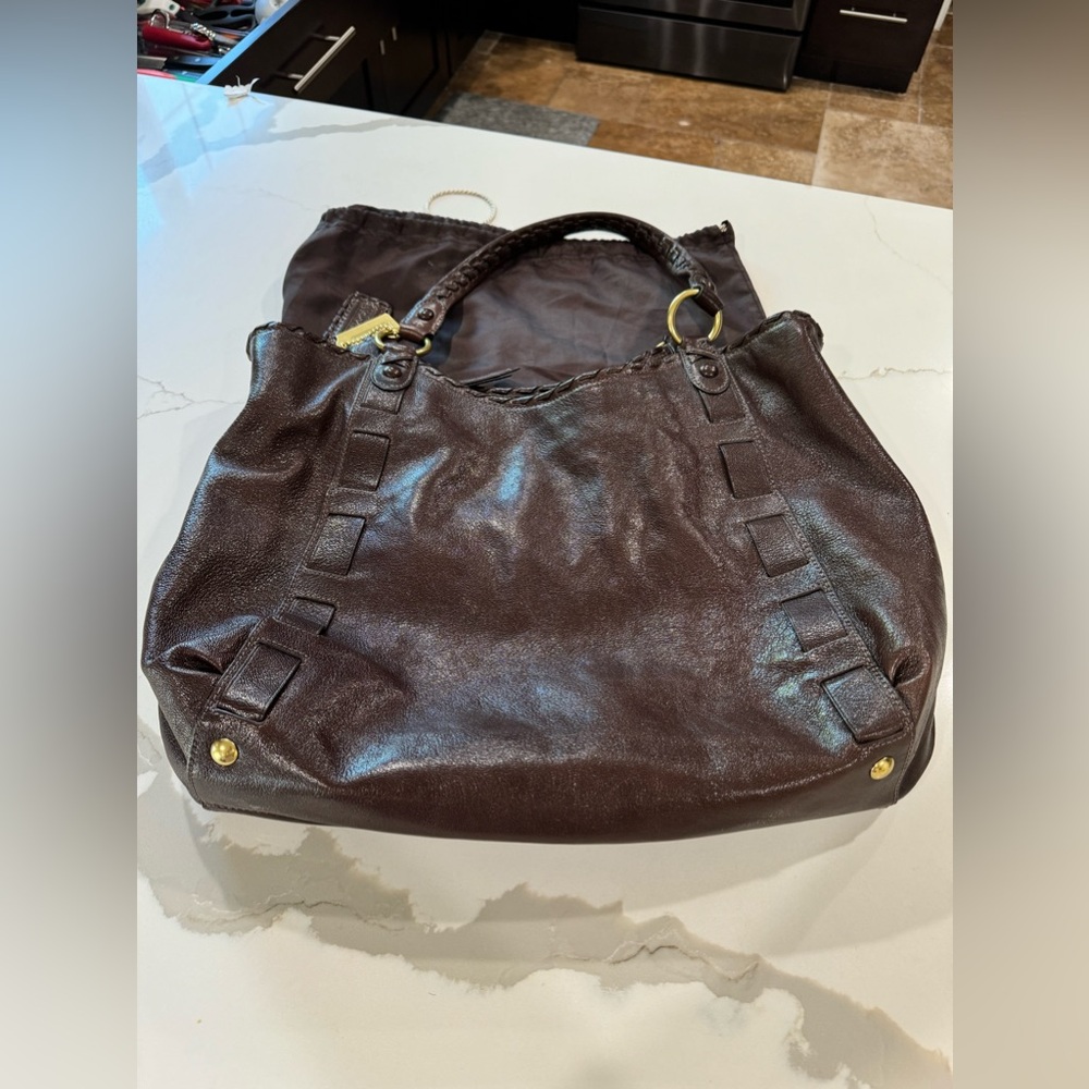 Coach Leather Shoulder bag. New Without Tag